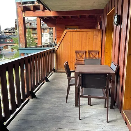Arc 1950 De Standing Renove Avec Vue Sur Le Mont Blanc - Paradiski 5 Cristaux Apartment Les Arcs (Savoie)